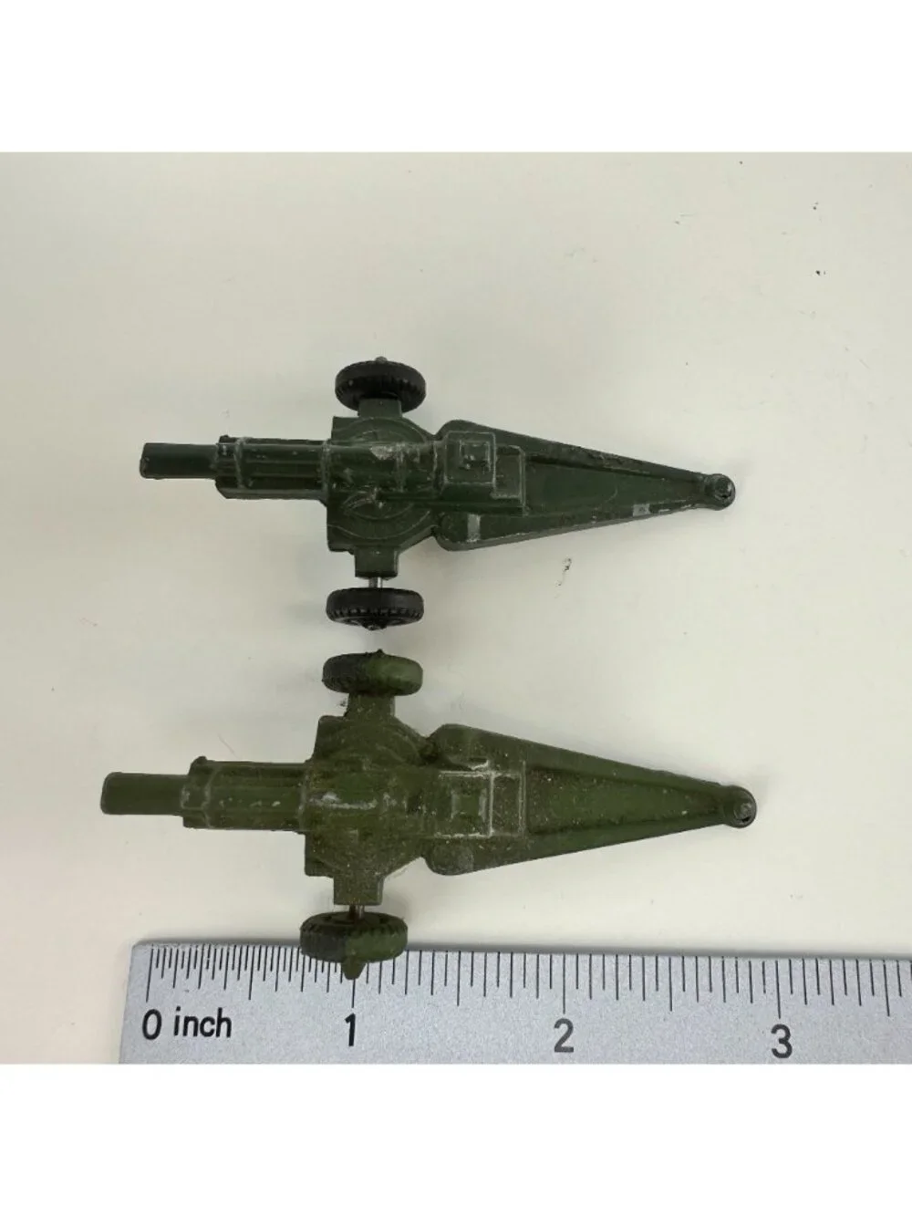 Midgetoy Lot of two Die Cast Gun Trailer Toy Models